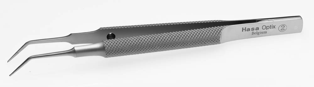 Kelman-Mcpherson Forceps Angled Shafts With 5mm Tying Platforms, 1×2 Teeth