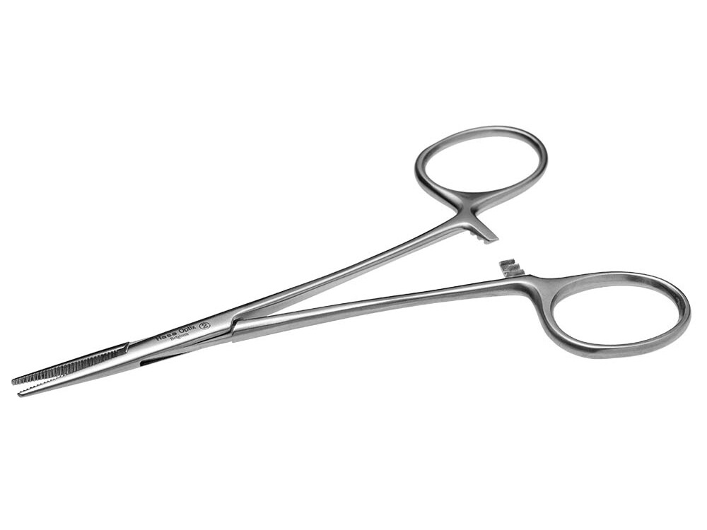 Mosquito Forceps Straight 20mm Serrated Jaws