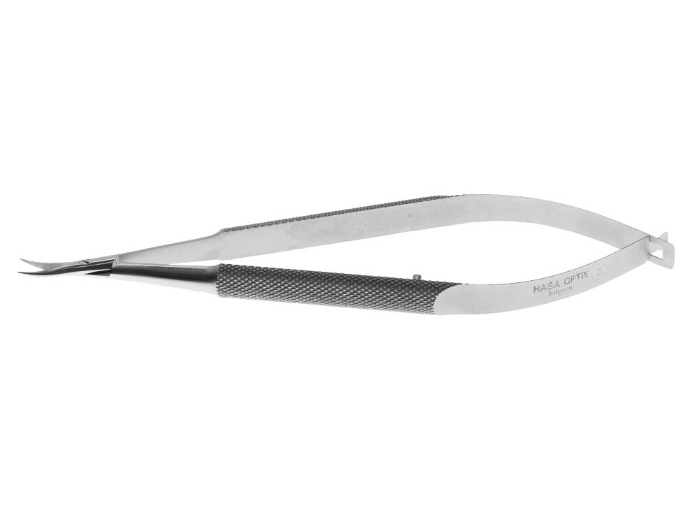 Castroviejo Corneal Scissors Curved, Blunt Tips, Tip To Pivot Length 11mm, 112mm