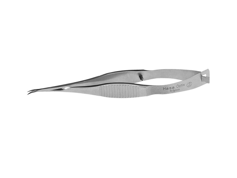 Iris Scissors Curved, Sharp Tips, Cutting Length 4.0mm, Blade Length 11mm