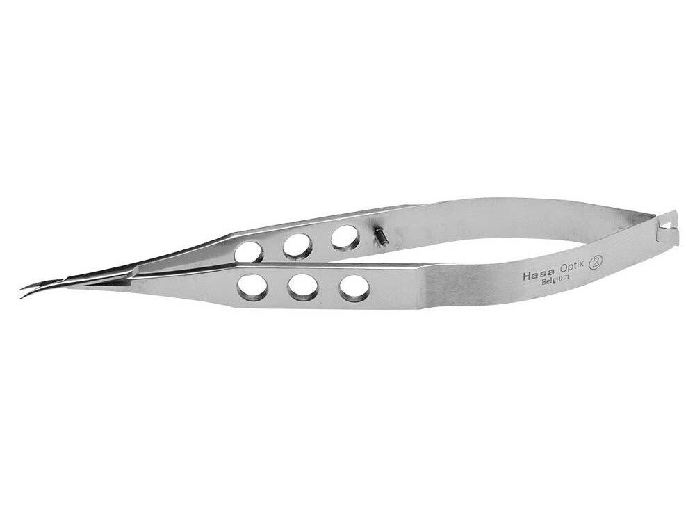 Iris Scissors Curved, Sharp Tips, Blade Length 11mm