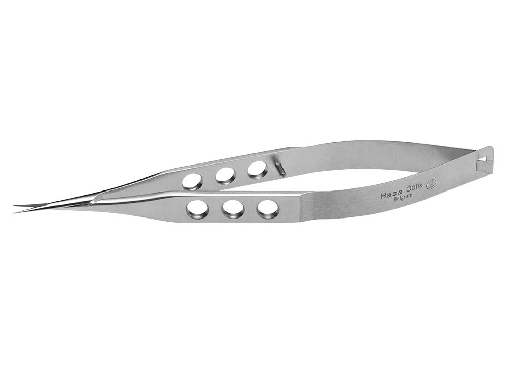 Iris Scissors Straight, Sharp Tips, Blade Length 11mm