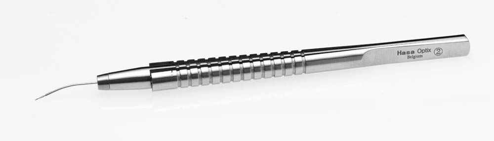 Vitreoretinal Scissors Curved Shafts, 23G, 145mm